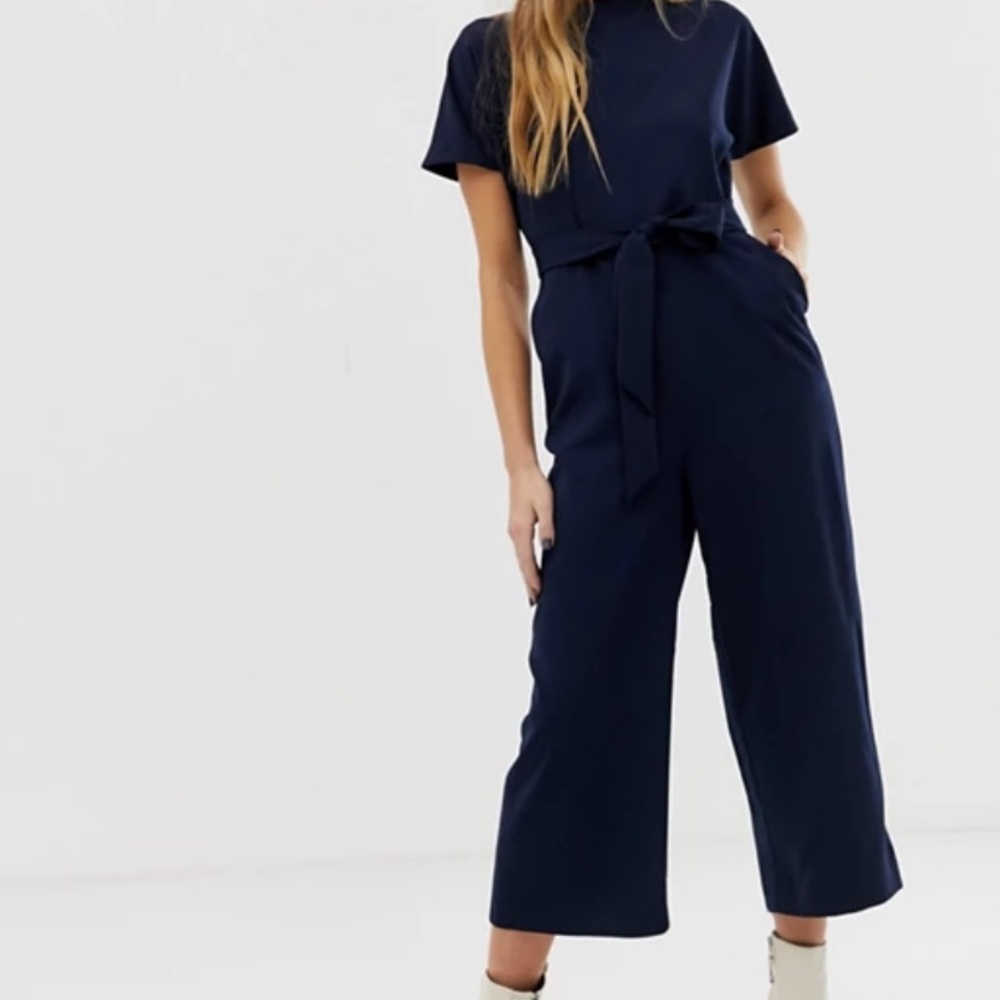 ASOS navy blue jumpsuit
